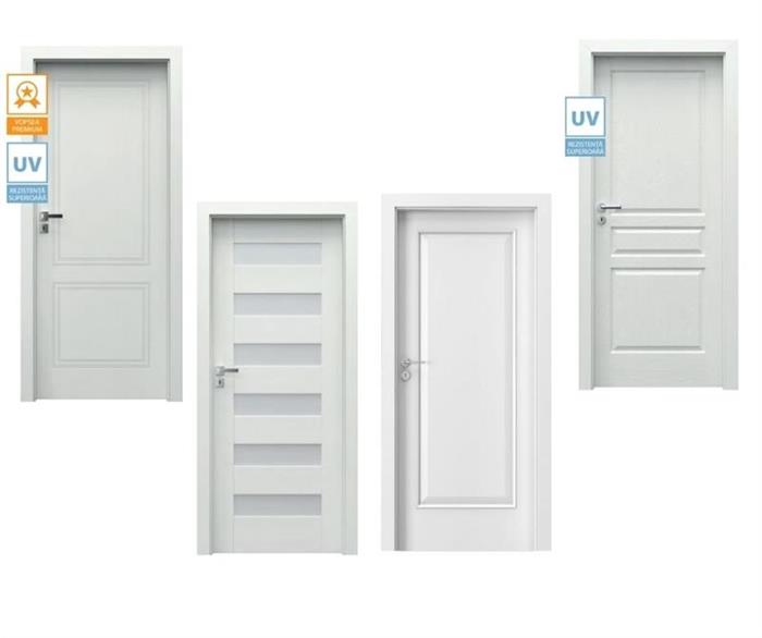 Modele de usi de interior albe de la Porta Doors